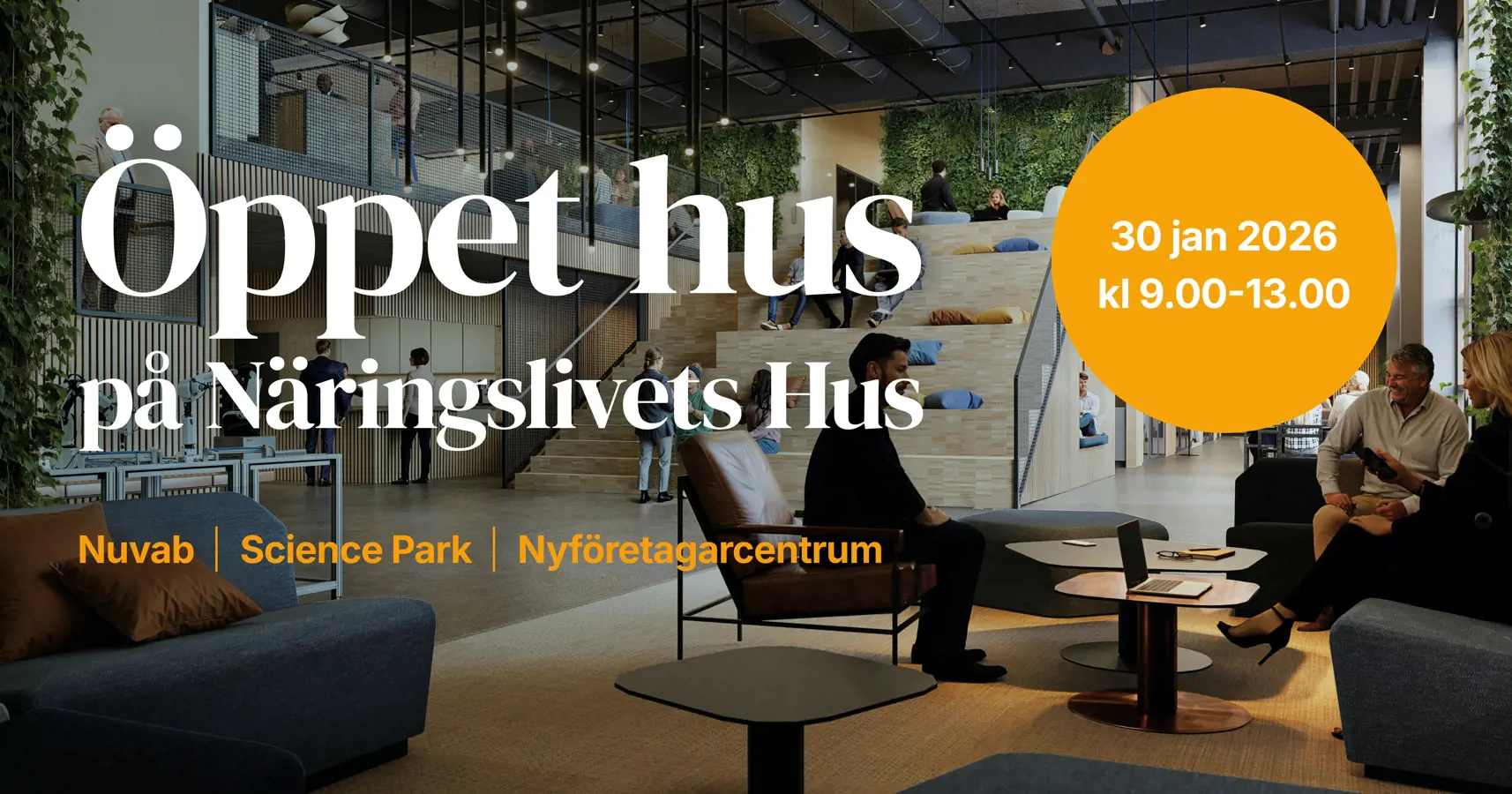 Öppet hus på Näringslivets hus